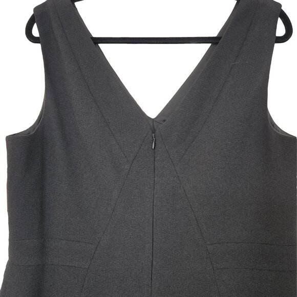 ADRIANNA PAPELL Little Black Dress 16 - Picture 4 of 8